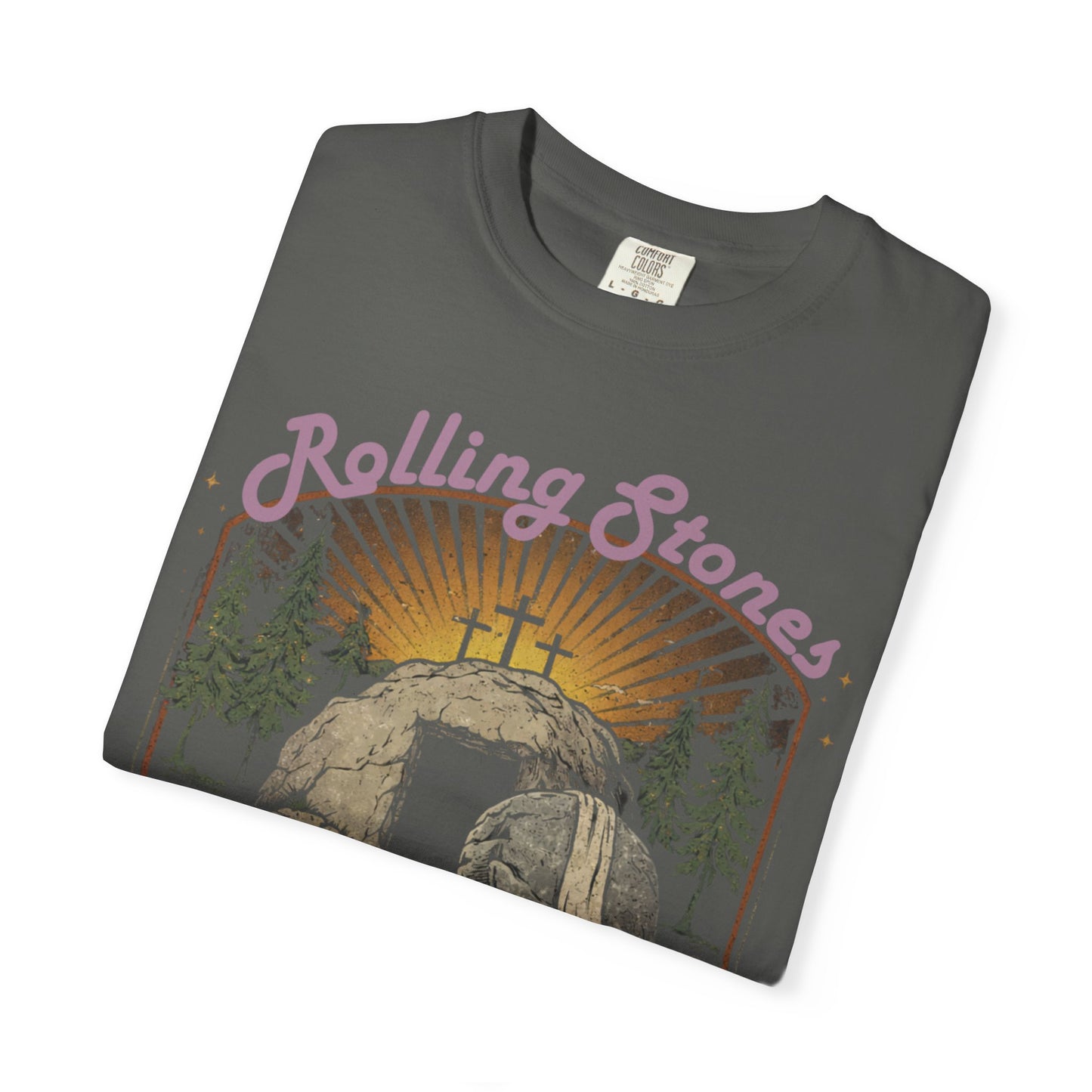 Rock graphic tee '...and Hope Was Born' Nativity Graphic Tee
