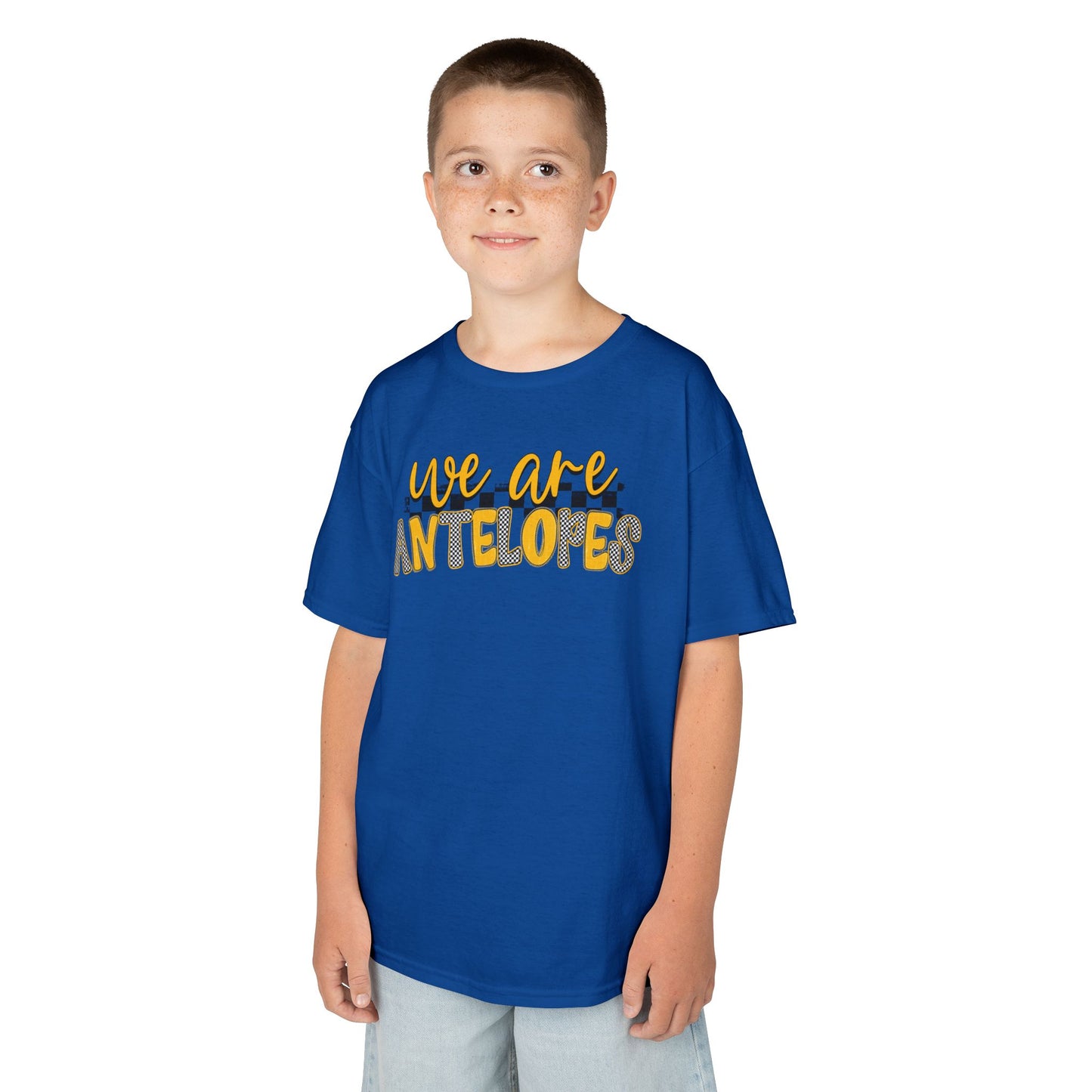 Kids Tee — "We Are Antelopes" School Spirit Shirt