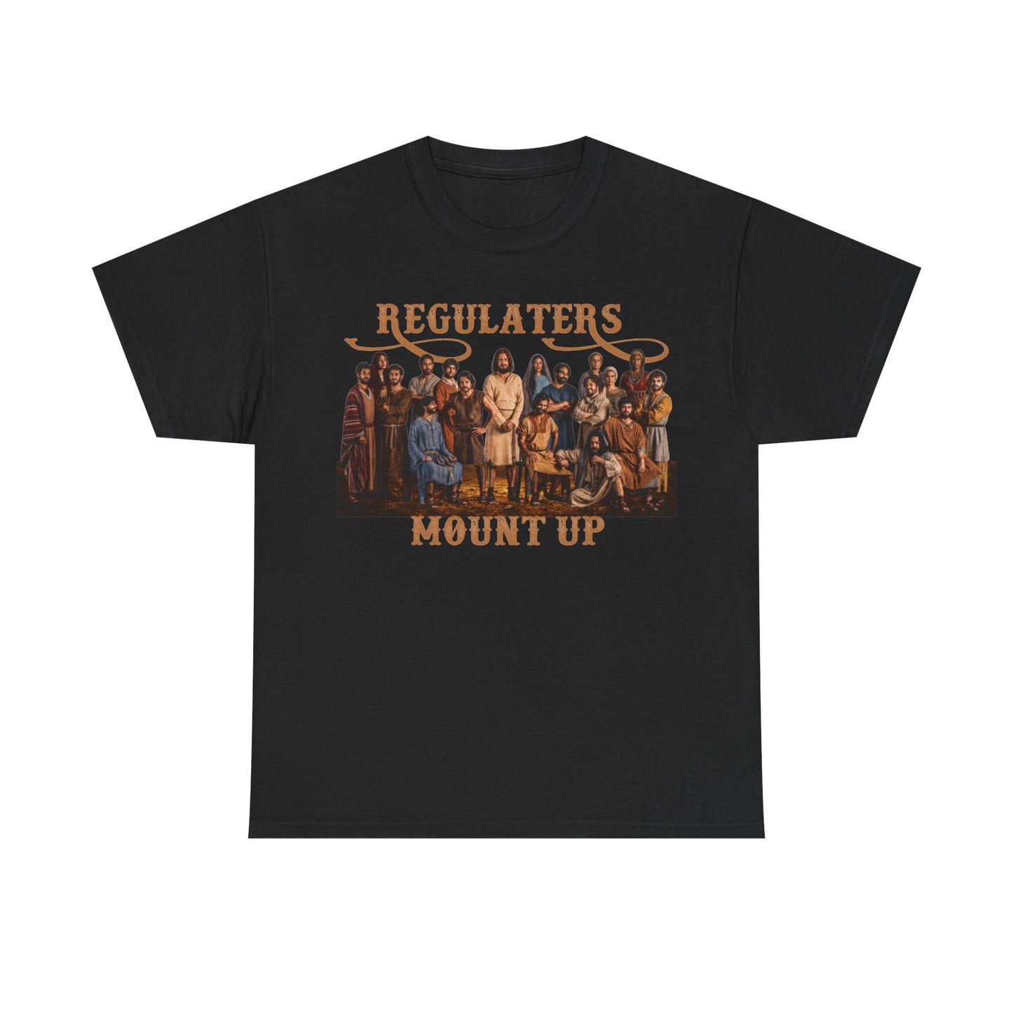 Regulators Mount Up™ | Faith-Inspired Vintage Graphic Tee