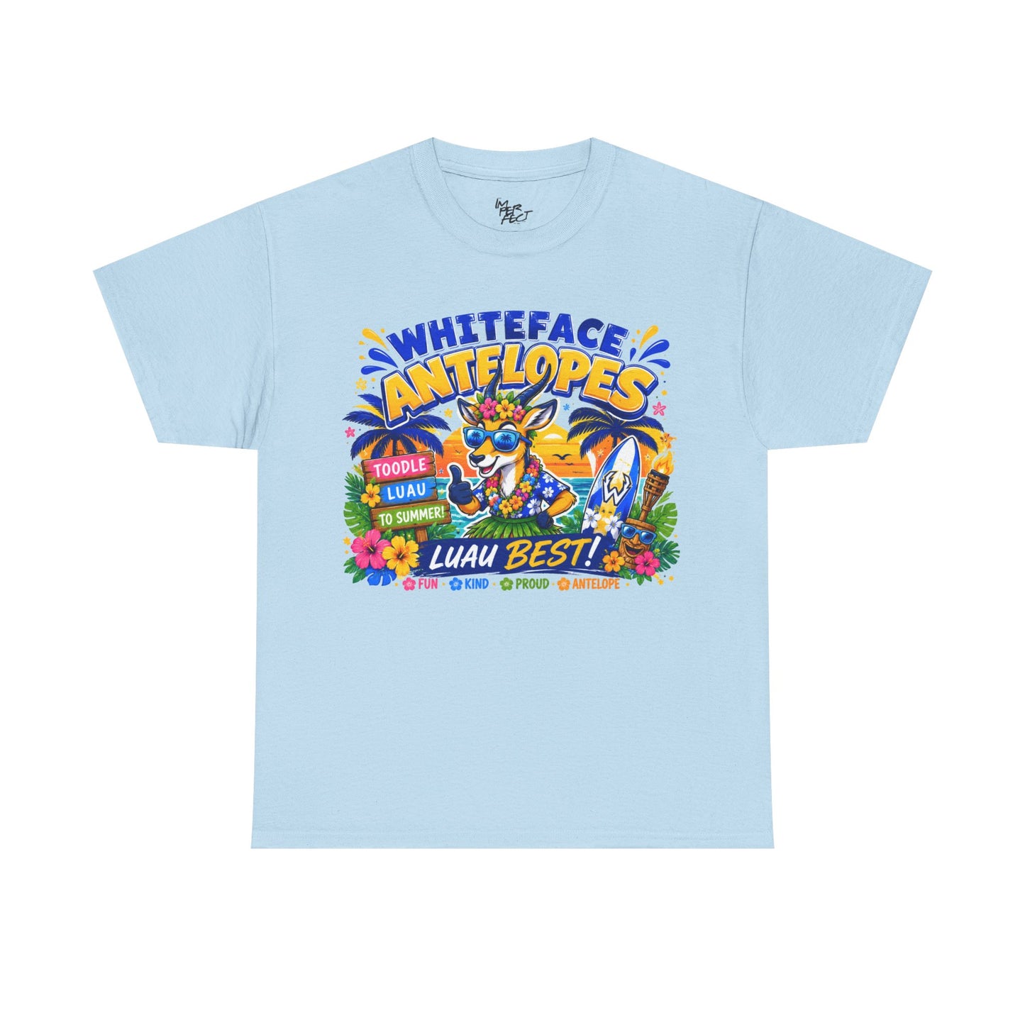 Whiteface Antelopes Luau Week Spirit Shirt – Adult