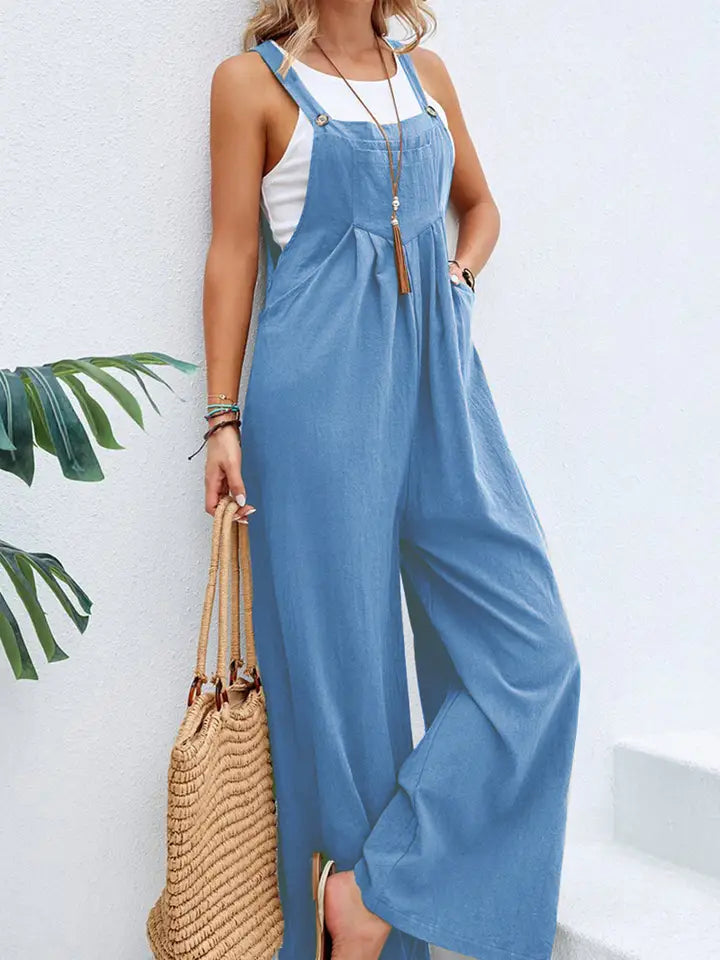 🖤 Effortlessly Chic Wide Leg Jumpsuit
